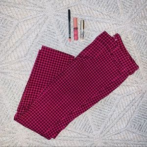 NEVER WORN checkered dress pant